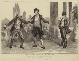 Het epiloog van het Westminster-spel